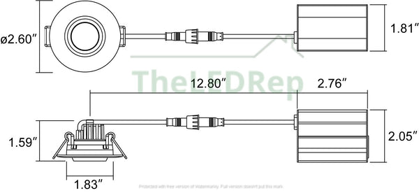 Downlight 2" ($16.58)