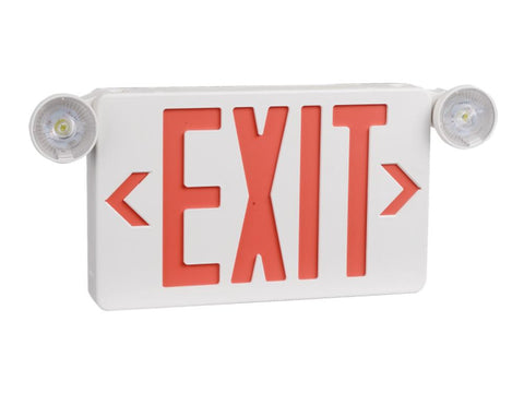 Exit Sign with Heads - 90 Minute Battery ($24.31)